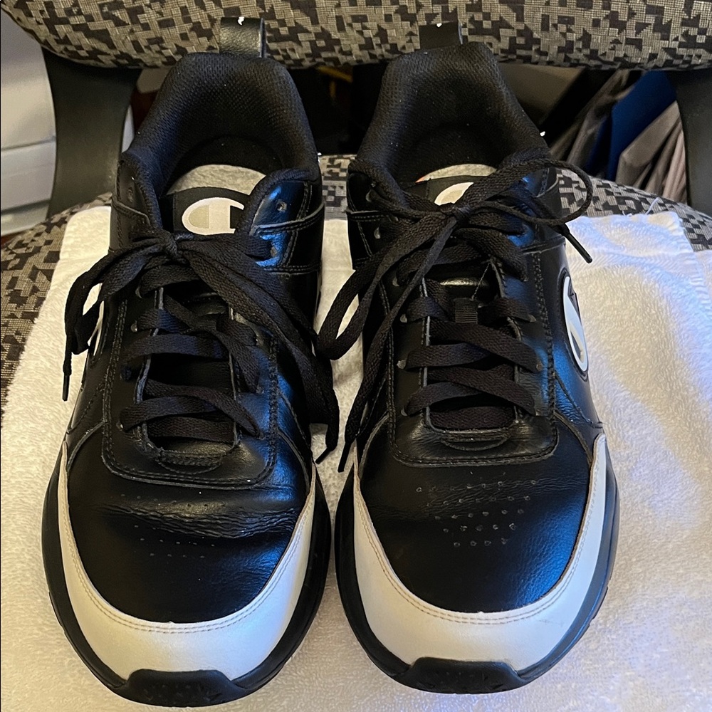 Champion Black and White Athletic Shoes